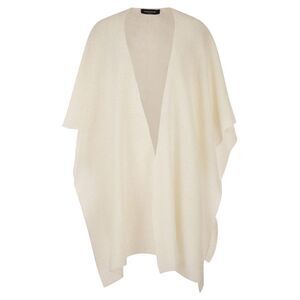 Fabiana Filippi Women Open Cape In Mohair And Alpaca With Micro Sequins